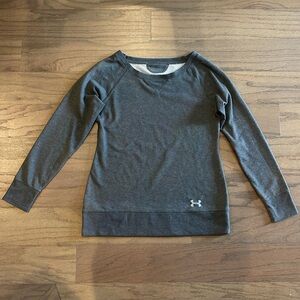 Under Armour Grey Crewneck Sweatshirt - Size M
